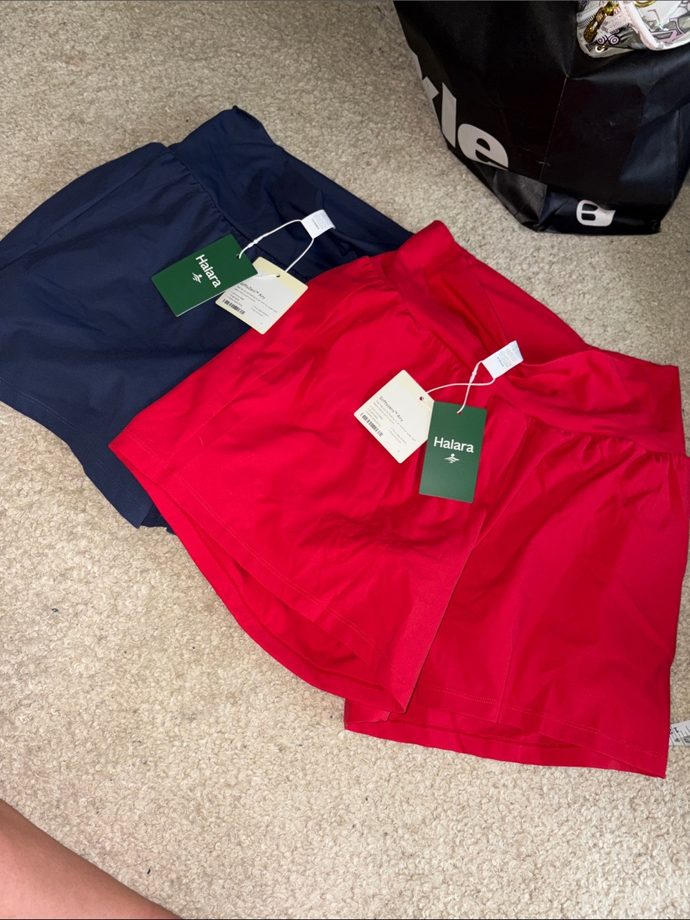 Halara softlyzero super high waisted yoga shorts